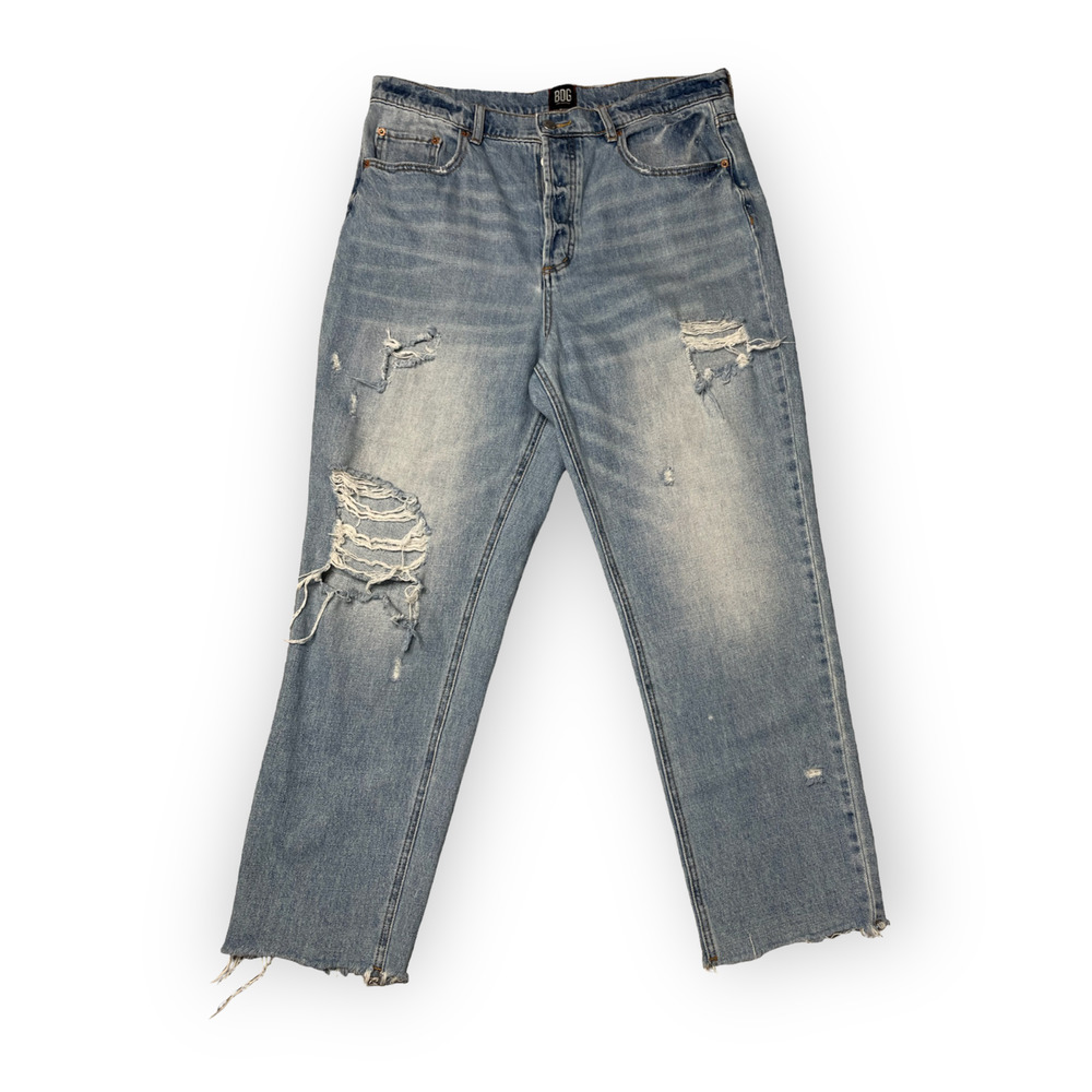 BDG Urban Outfitters Slim Straight Jeans Sz 32 Baggy Distressed